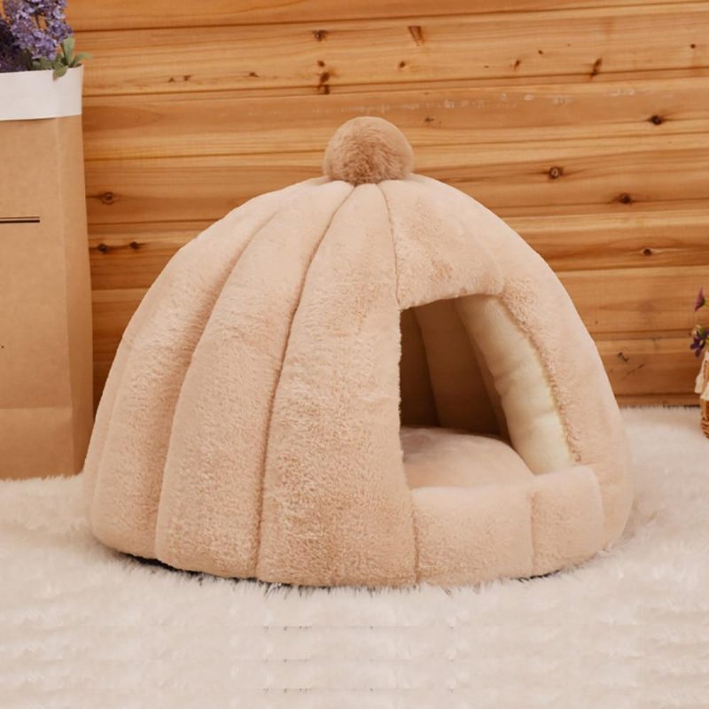 Lit De Caverne Pour Animaux De Compagnie En Peluche