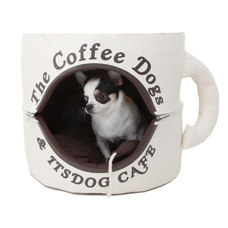 Lit De Niche Pour Chien Tasses À Café Polyvalentes Chaudes Et Douces