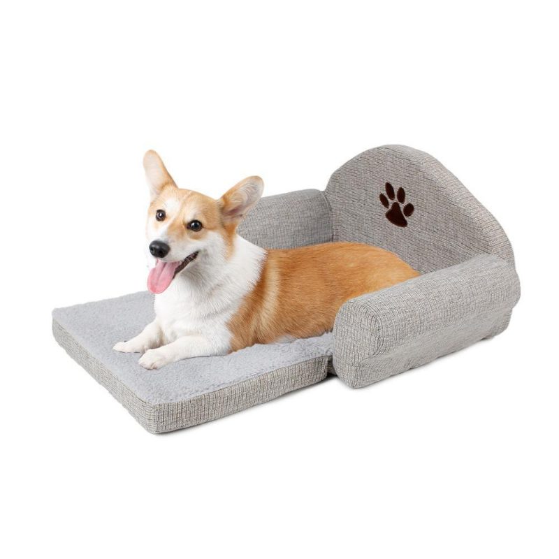 Lit Pliable À Coussin Doux Pour Chien À La Mode