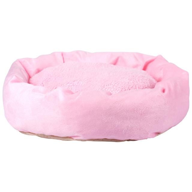 Lit Pour Animal De Compagnie Rond En Coton