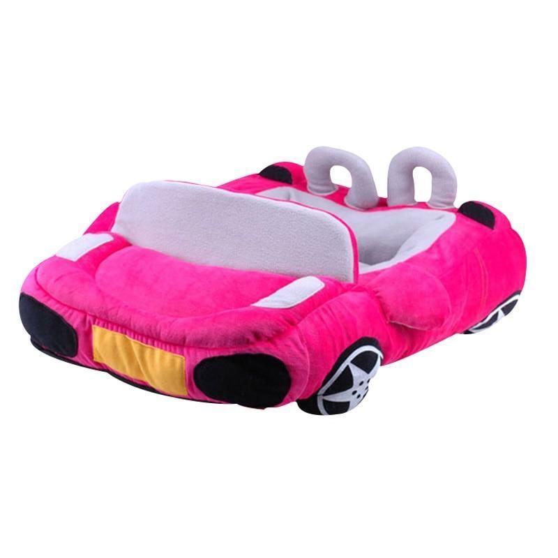 Lit Pour Animal De Compagnie Unique En Forme De Voiture Avec Coussin Amovible