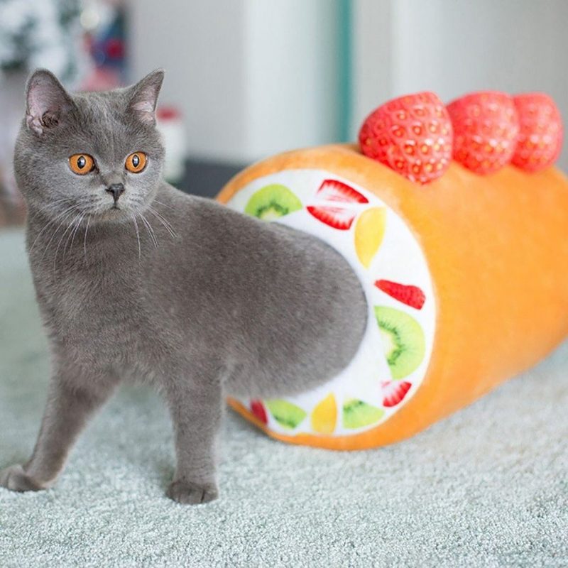 Lit Pour Animaux De Compagnie En Forme De Gâteau