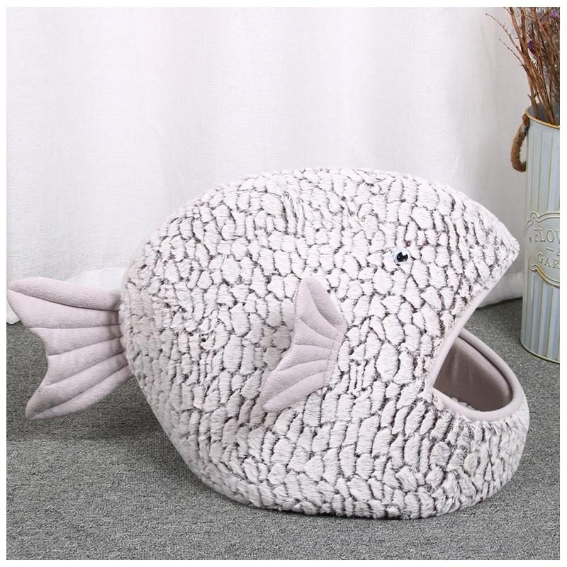 Lit Pour Animaux De Compagnie En Forme De Poisson