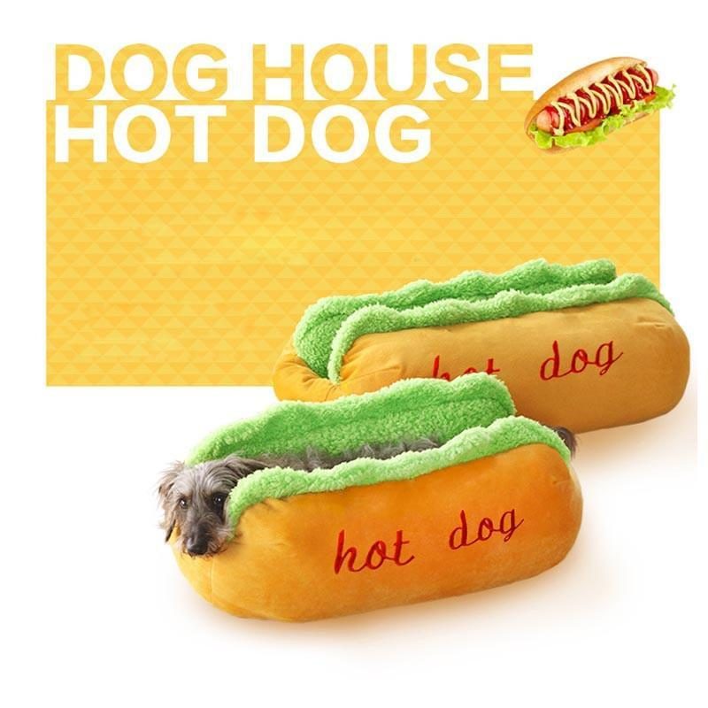 Lit Pour Hot-dog Avec Coussin Amovible Et Fond Imperméable