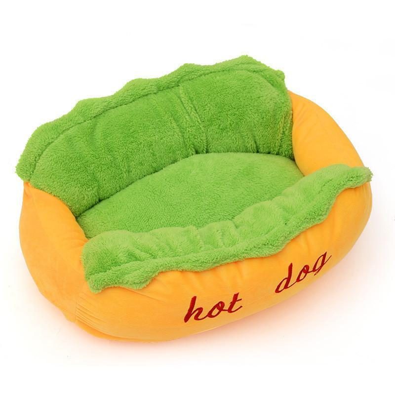 Lit Pour Hot-dog Avec Coussin Amovible Et Fond Imperméable