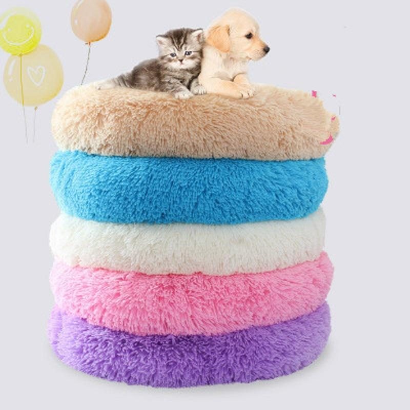 Lit Rond Moelleux Pour Animaux De Compagnie