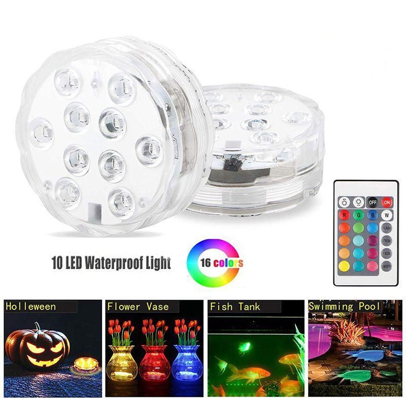 Lumières Led Submersibles D'aquarium Coloré