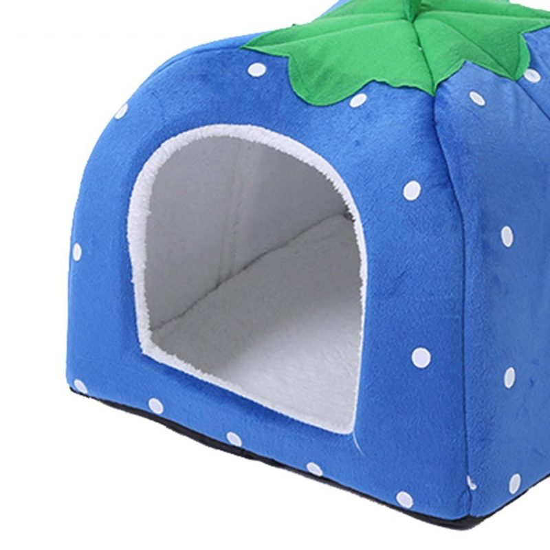 Maison Pliante De Lit De Fraise Pour Animaux De Compagnie