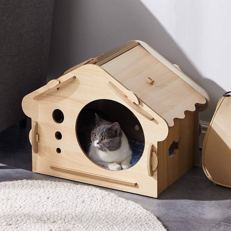 Maison Pour Animaux De Compagnie En Bois