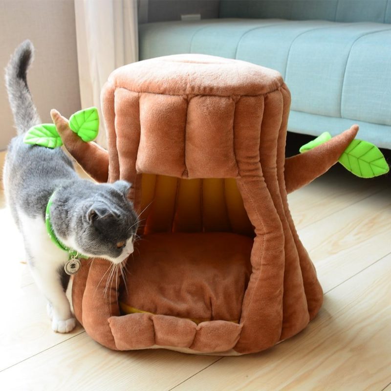 Maison Pour Animaux De Compagnie Portable En Forme De Branche