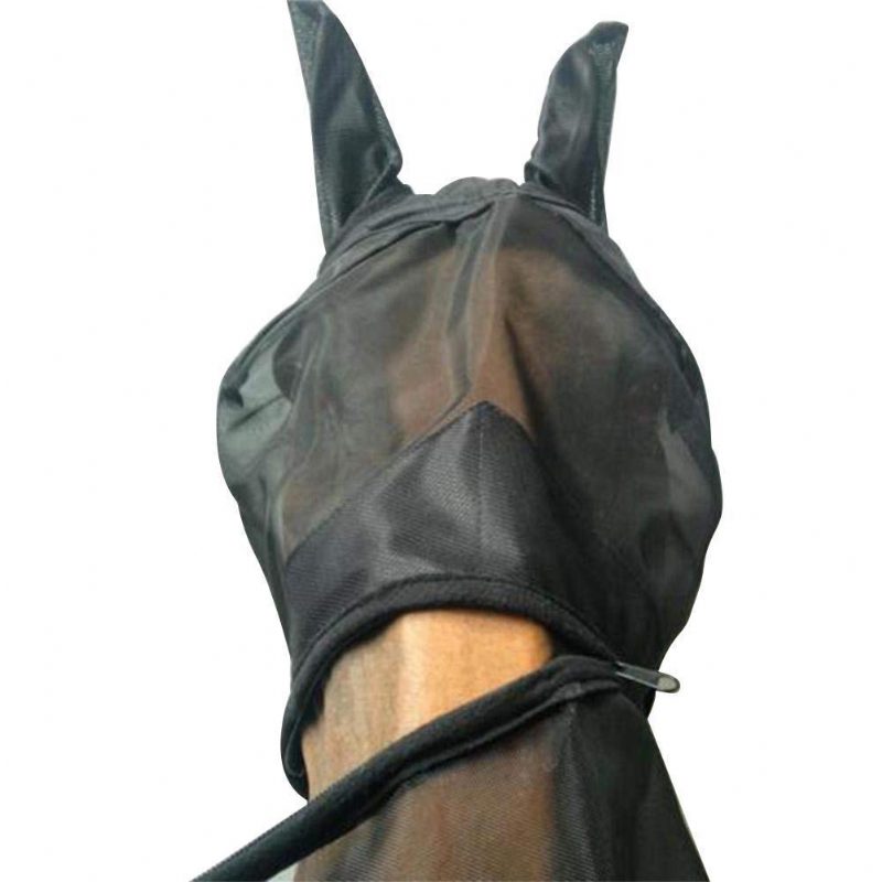 Masque Amovible En Maille De Cheval Avec Couverture Nasale