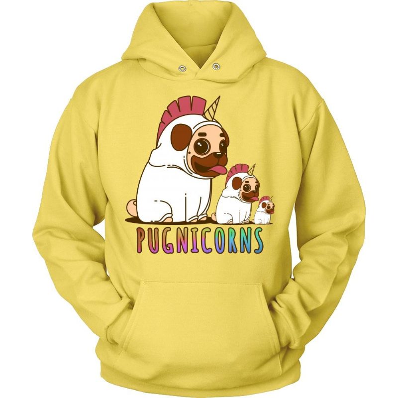 Merveilleux Design De Sweat À Capuche Pugnicorns