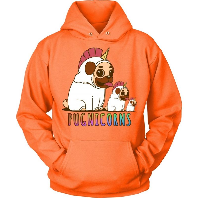 Merveilleux Design De Sweat À Capuche Pugnicorns