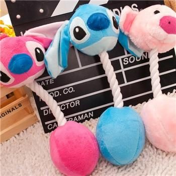 Mignon Chien Mordant La Corde Jouets Interactifs