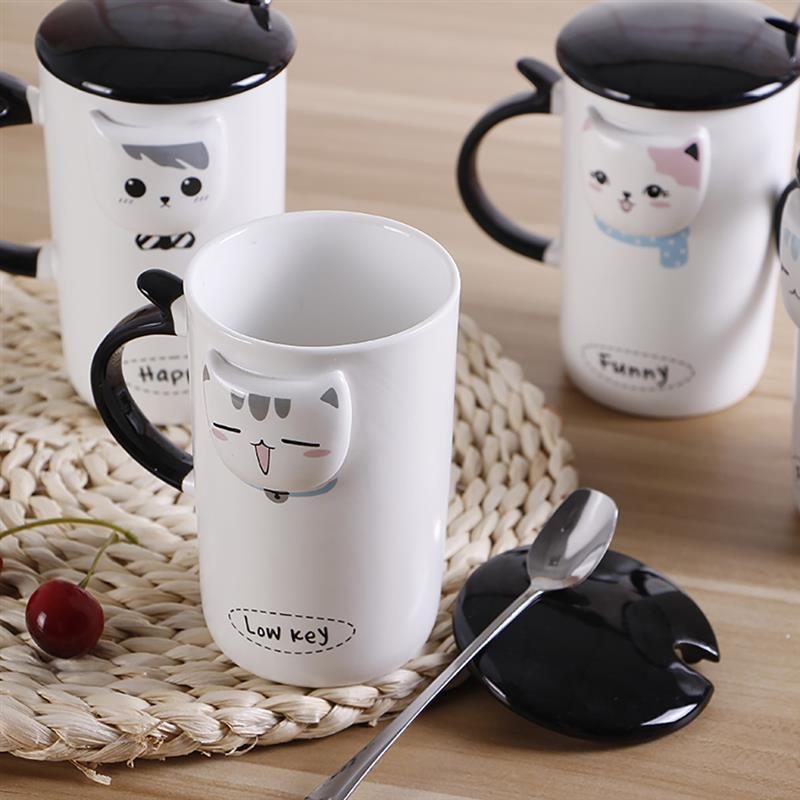 Mignonne Tasse D'humeurs De Chat 3d