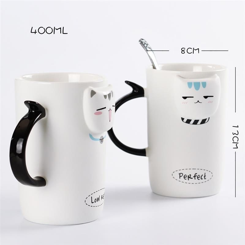 Mignonne Tasse D'humeurs De Chat 3d