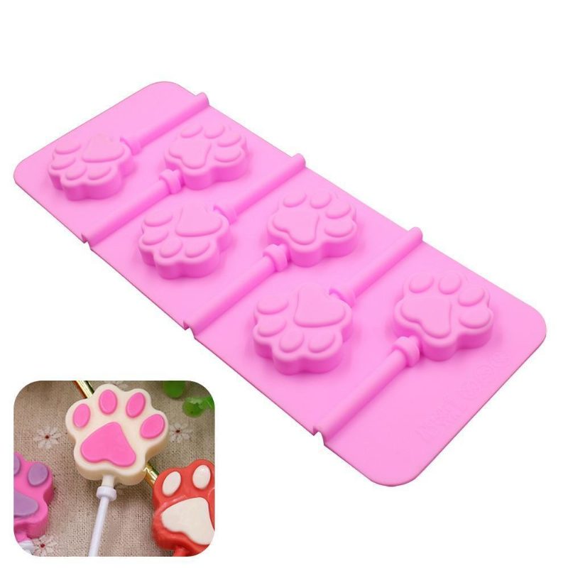 Moule En Silicone En Forme De Patte De Chat