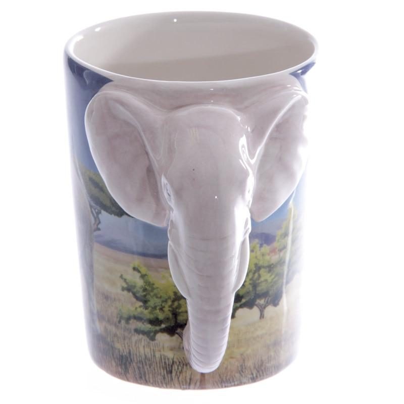 Mug 3d Avec Poignée En Forme D'éléphant