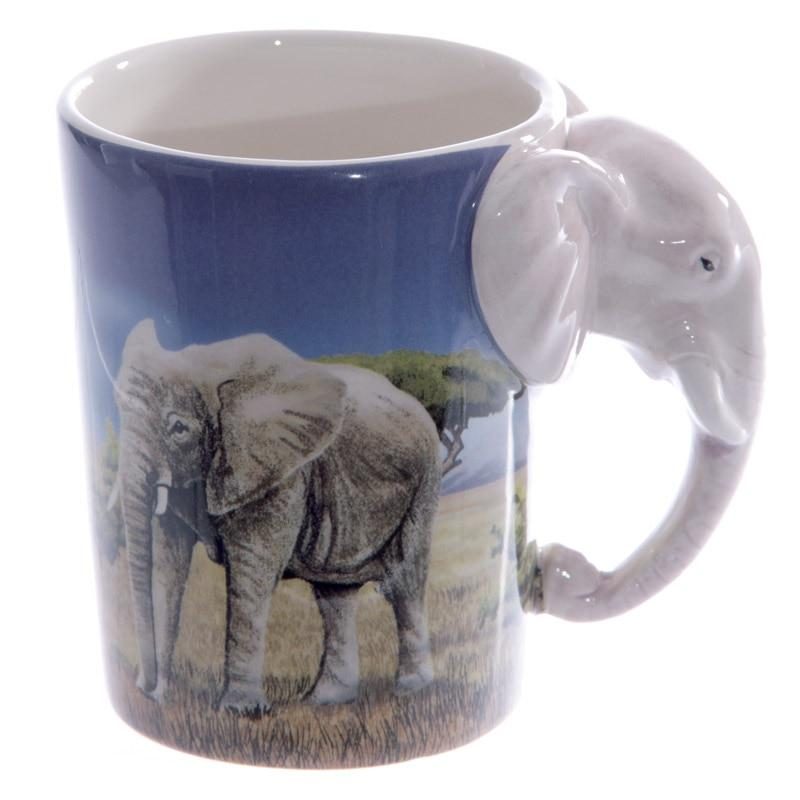 Mug 3d Avec Poignée En Forme D'éléphant