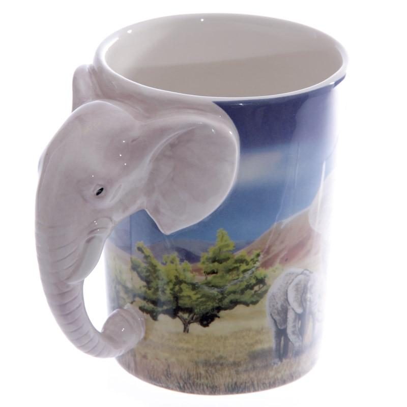 Mug 3d Avec Poignée En Forme D'éléphant