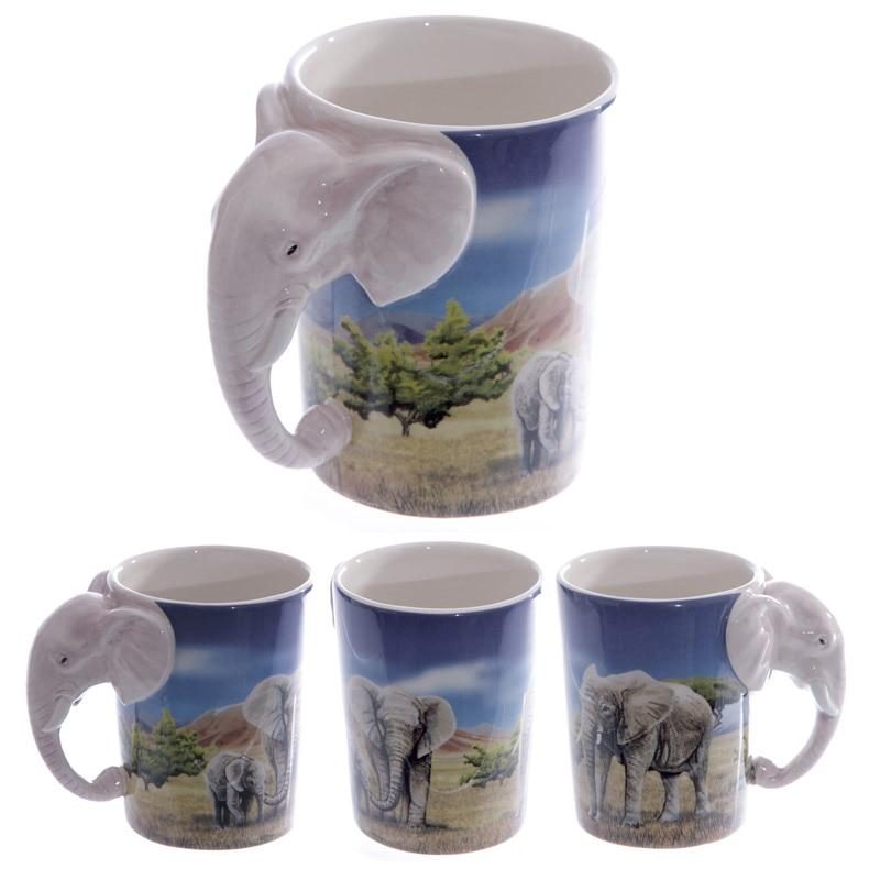 Mug 3d Avec Poignée En Forme D'éléphant