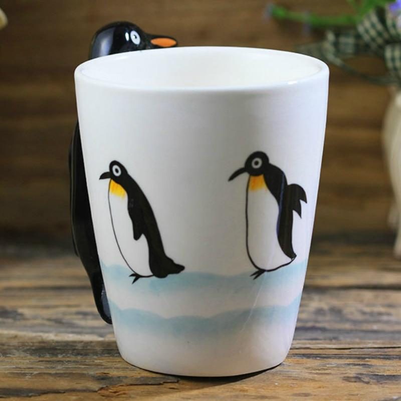 Mug En Forme De Pingouin 3d