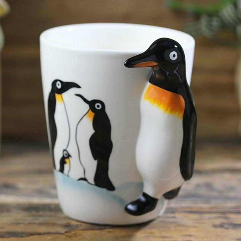Mug En Forme De Pingouin 3d