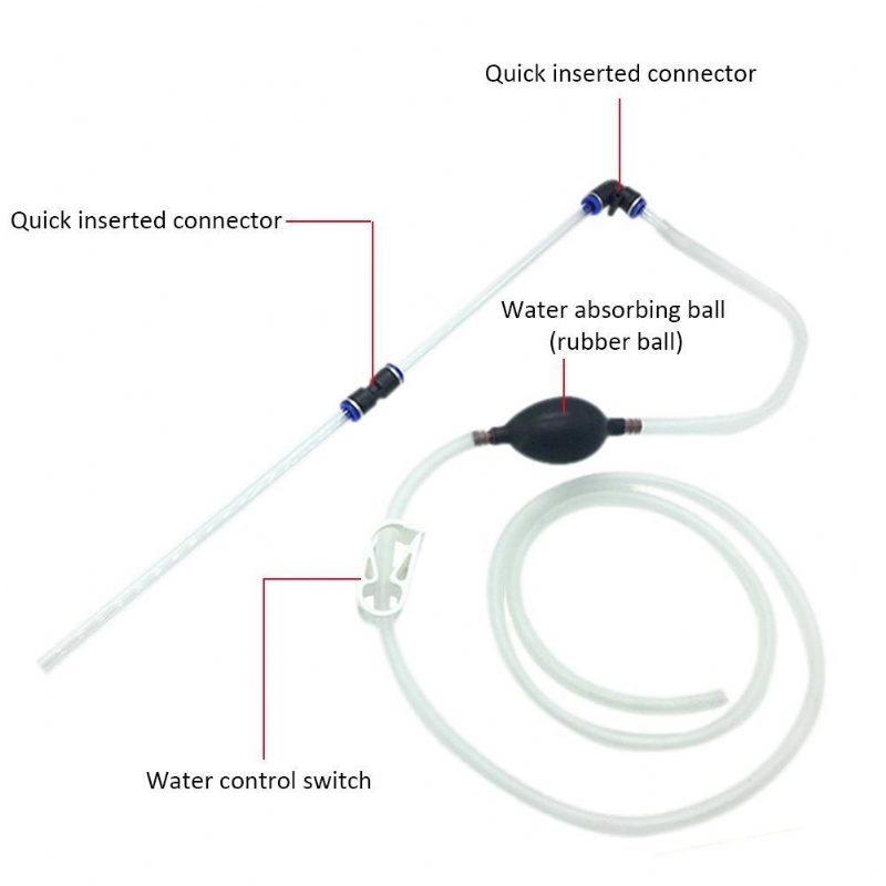 Nettoyeur De Siphon Et Changeur D'eau Pour Aquariums Aquariums