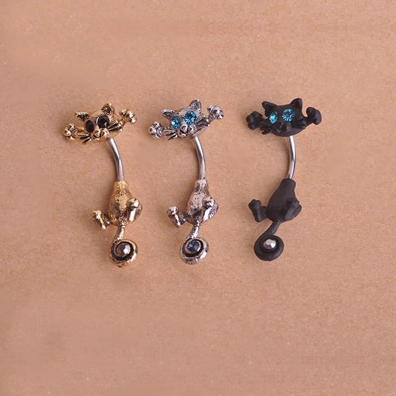 Nombril Anneau Piercing Bijoux De Corps En Acier