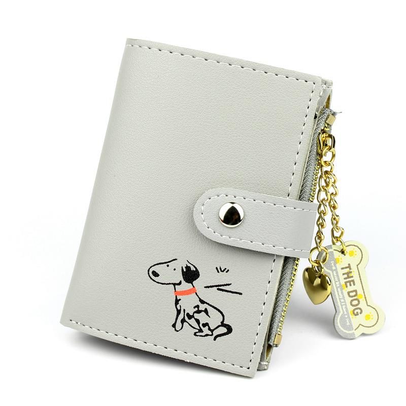 Pochette Portefeuille Design Chien Mignon