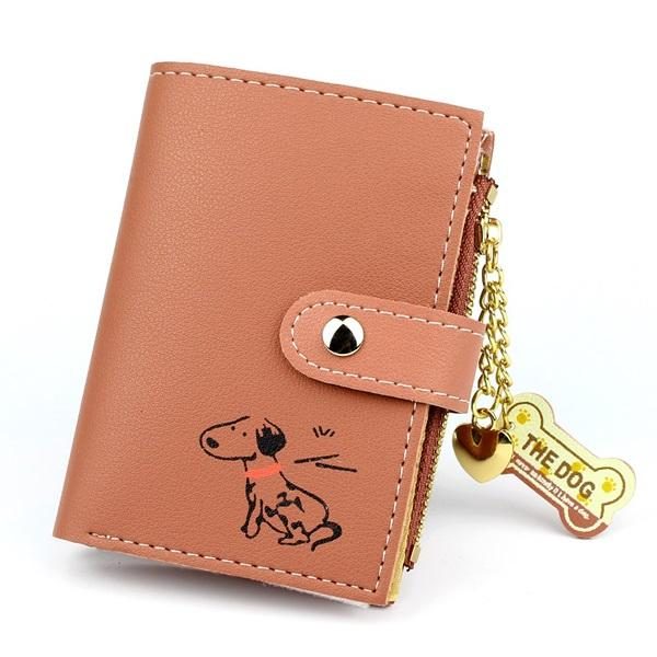 Pochette Portefeuille Design Chien Mignon