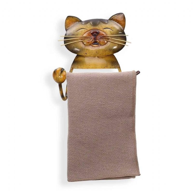 Porte-serviettes En Papier Chat Vintage