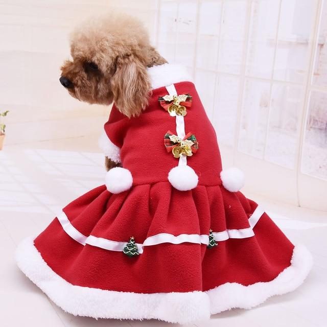 Robe De Noël Pour Animaux De Compagnie