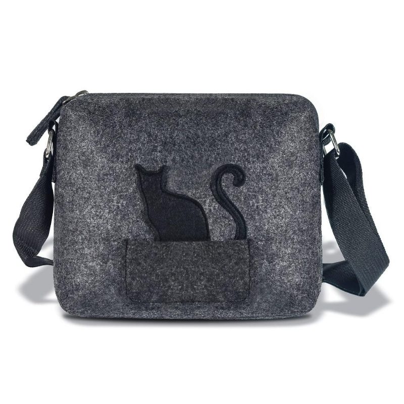 Sac À Bandoulière Chat Mignon