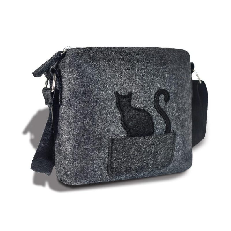 Sac À Bandoulière Chat Mignon