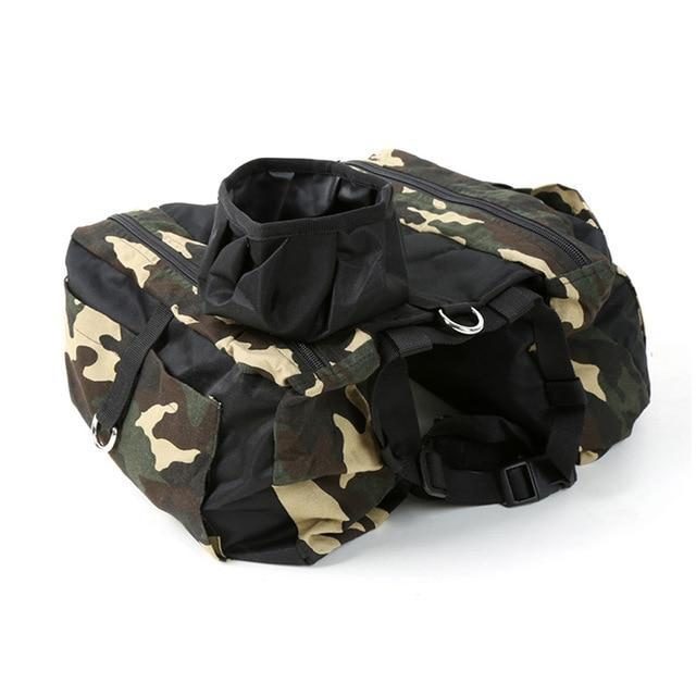 Sac À Dos D'extérieur Camouflage Pour Animaux De Compagnie