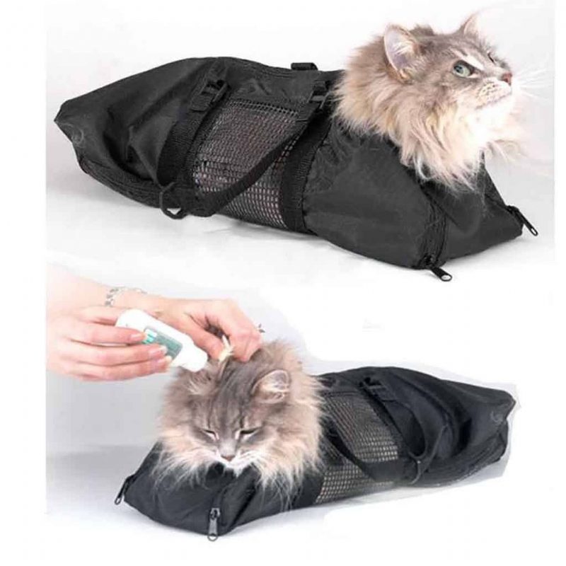 Sac De Bain De Toilettage Pour Chat