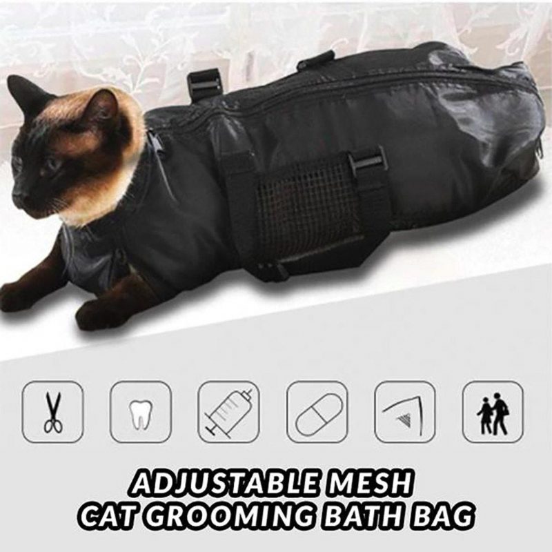 Sac De Bain De Toilettage Pour Chat