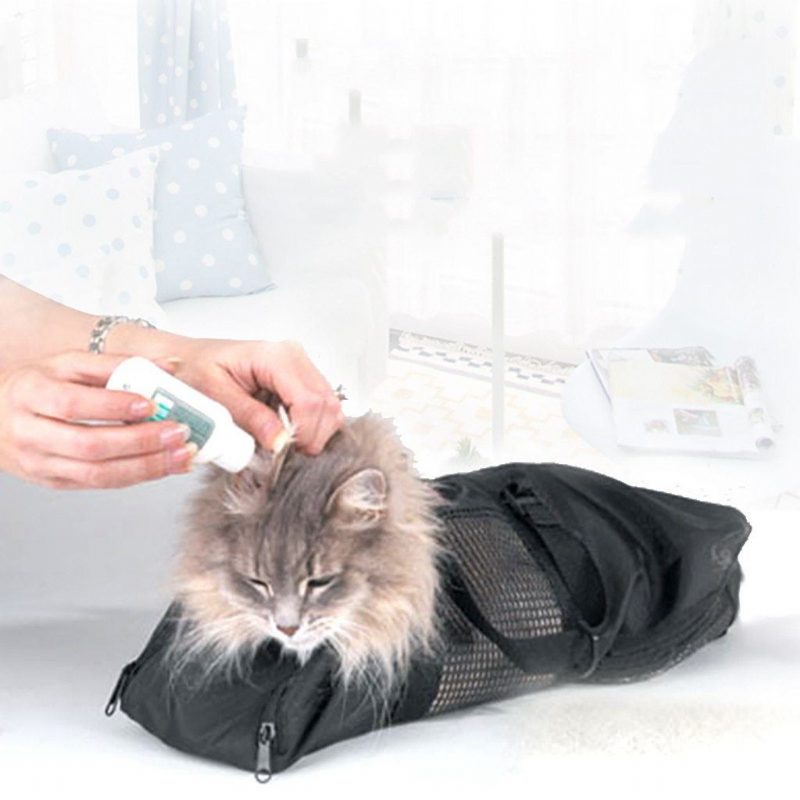 Sac De Bain De Toilettage Pour Chat