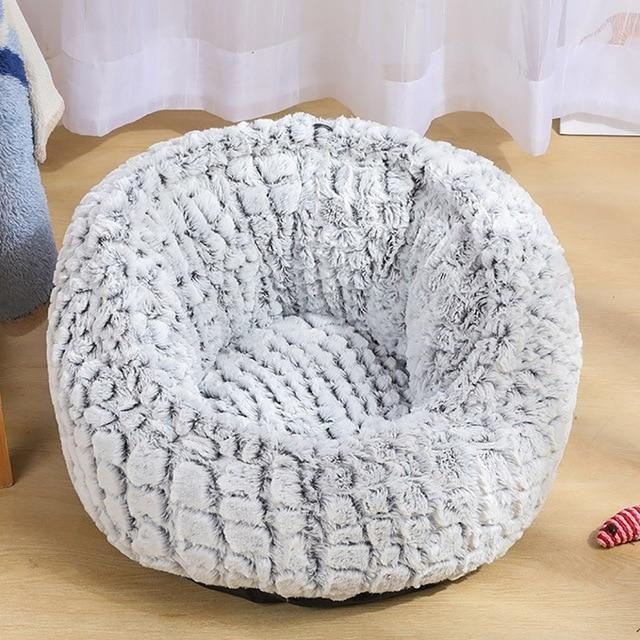 Sac De Couchage Apaisant Rond Pour Animaux De Compagnie