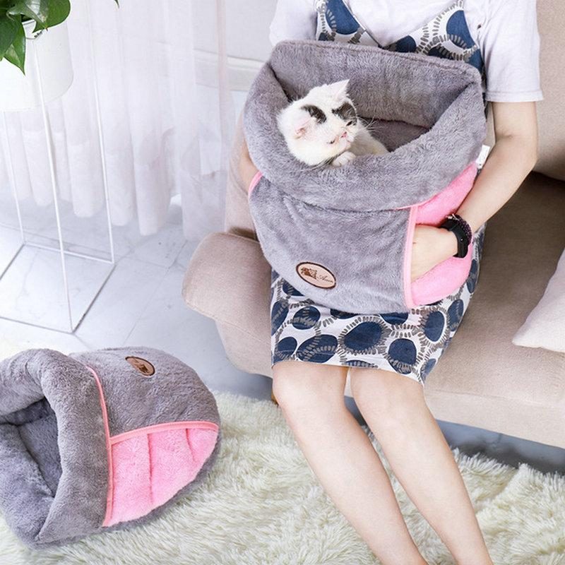 Sac De Couchage Pour Animaux De Compagnie Style Pantoufle