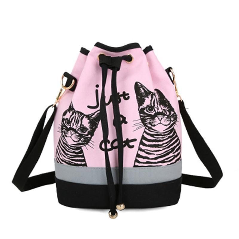 Sac Seau En Toile Just A Cat