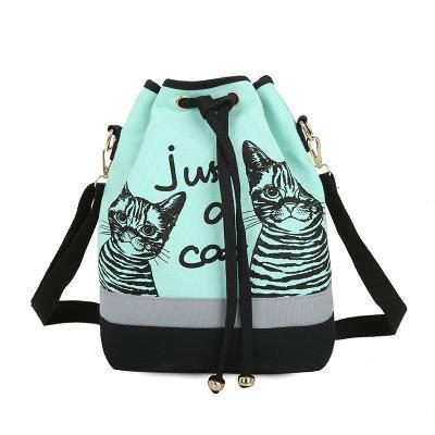 Sac Seau En Toile Just A Cat