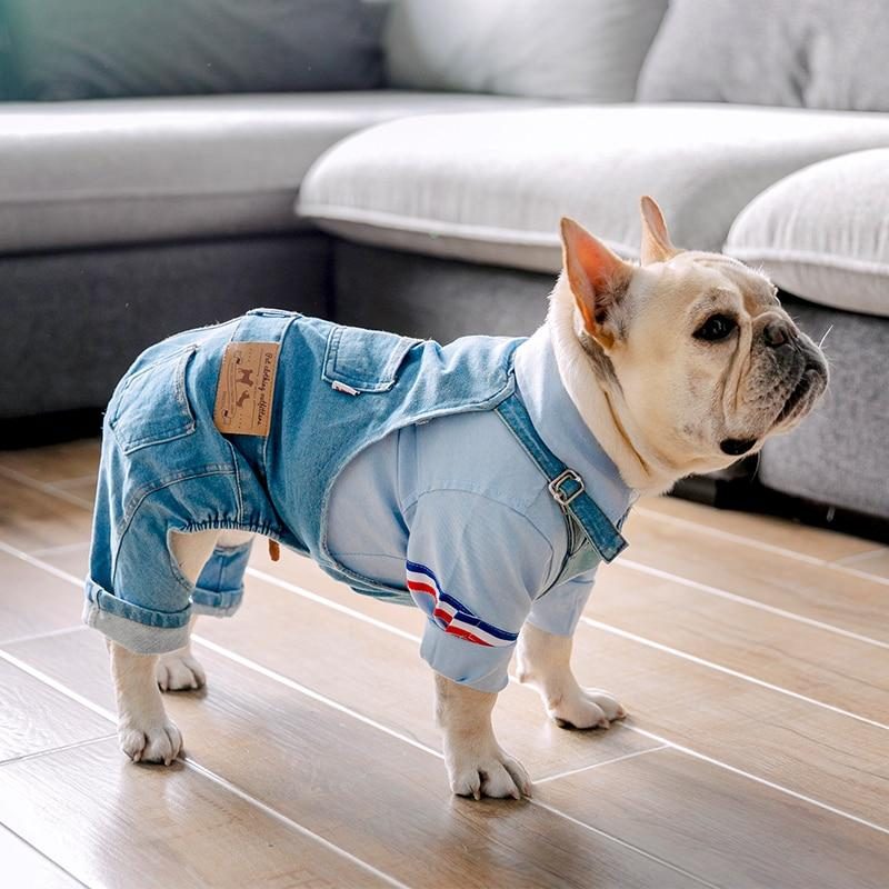 Salopette Pour Chien En Denim