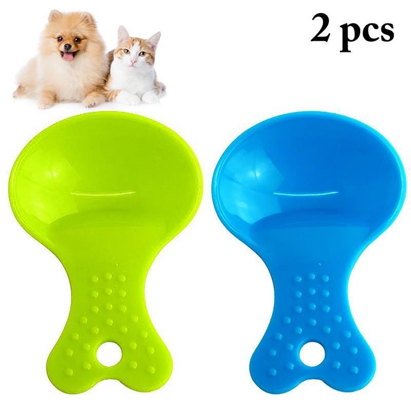 Scoop De Nourriture Pour Animaux De Compagnie 2pcs