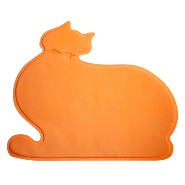 Set De Table En Silicone En Forme De Chat