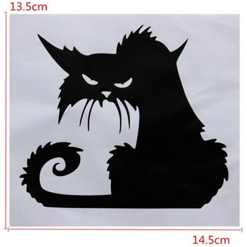 Stickers Vinyle 3d Chat Noir