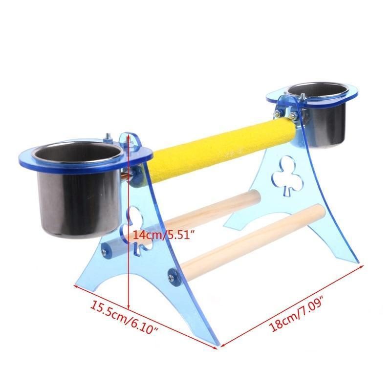Support De Perche Pour Oiseaux De Compagnie Pour Cage À Oiseaux