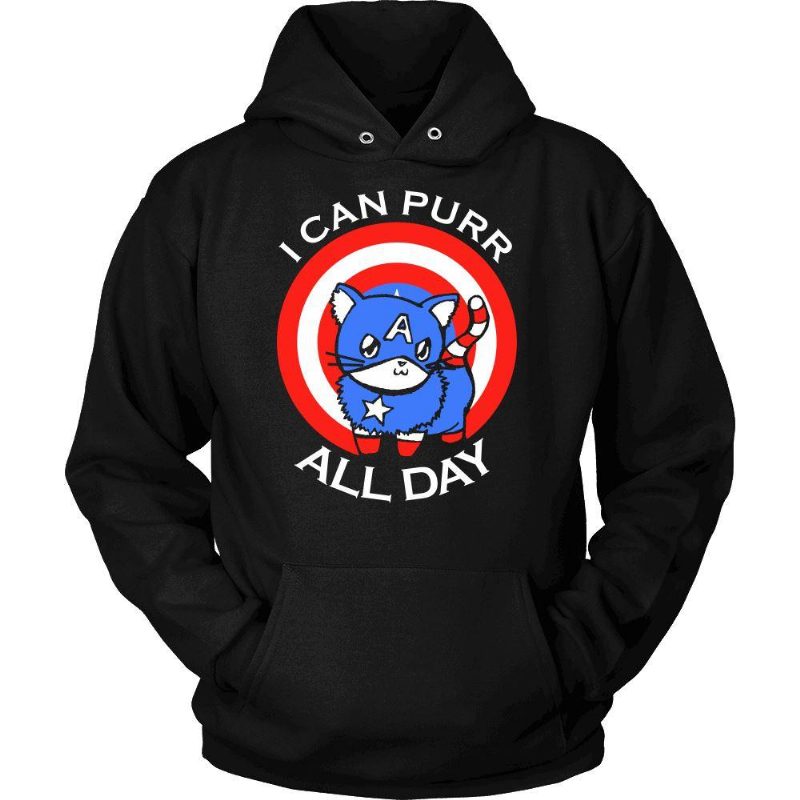 Sweats À Capuche Captain Cat Au Design Unique