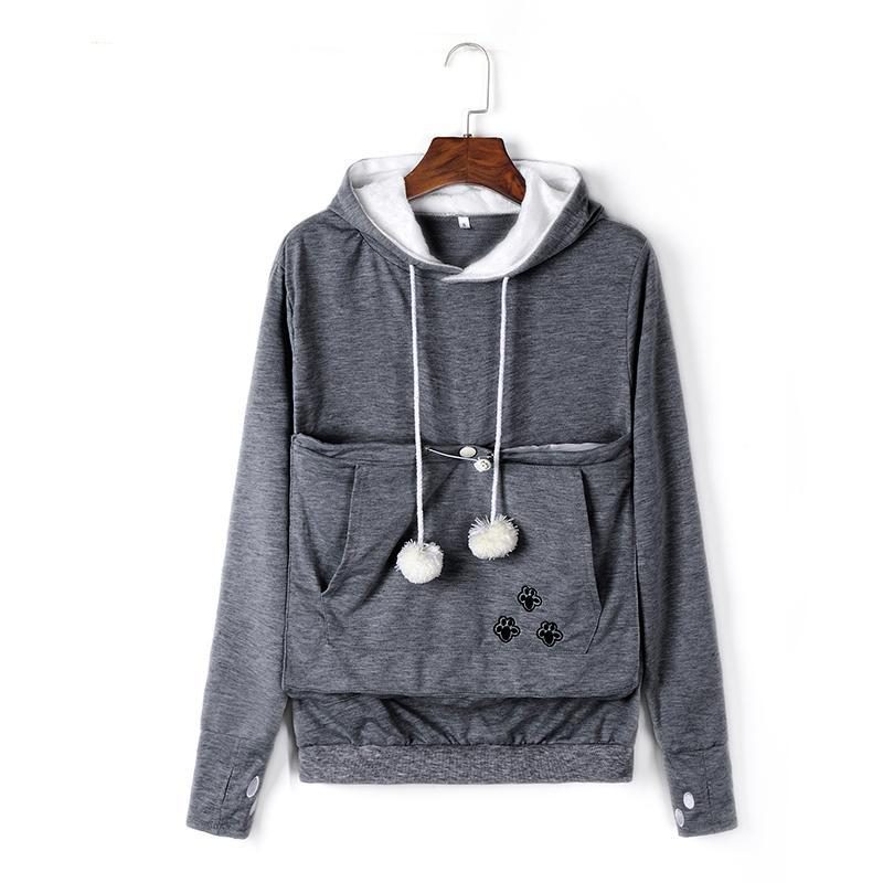 Sweats À Capuche Catagaroo Avec Pochette Kangourou Pour Votre Chat